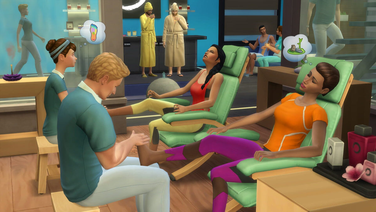 The Sims 4 - Spa Day DLC - PC (EA) — скриншот 2