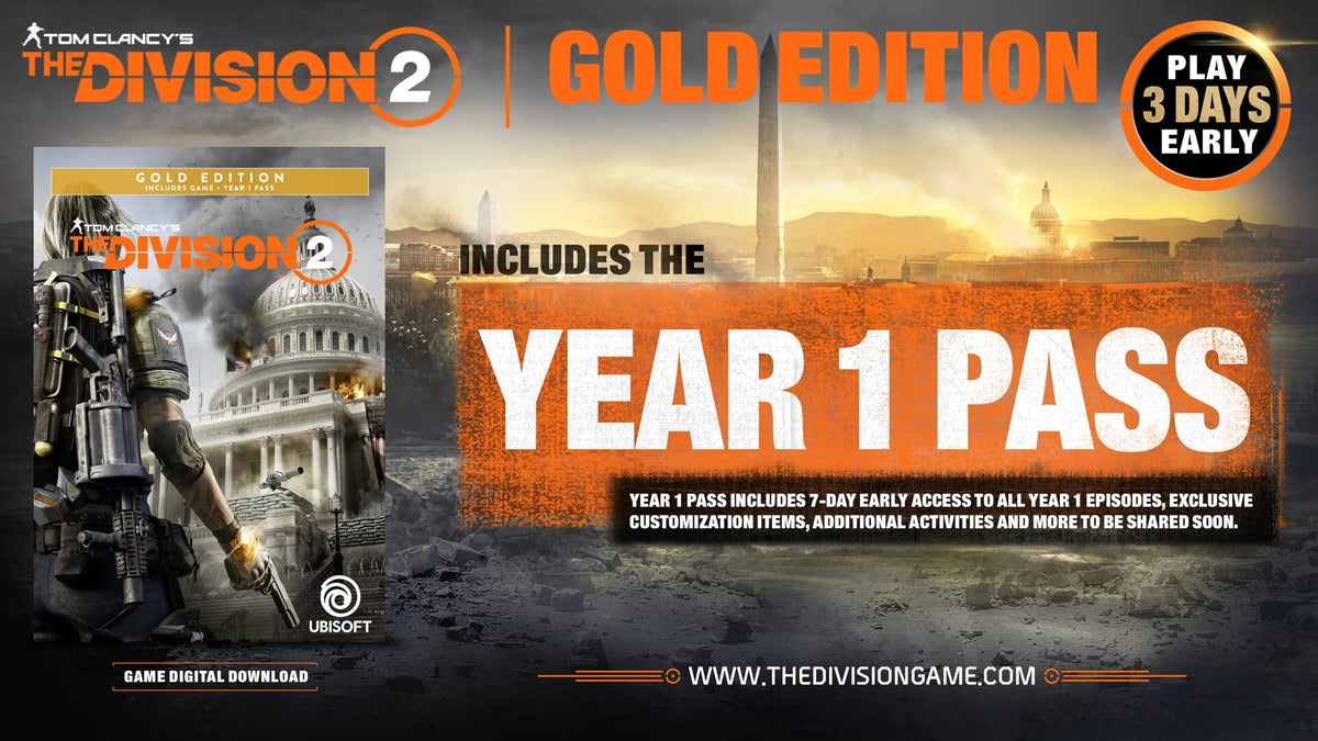 Tom Clancy's The Division 2 Gold Edition - Xbox One — скриншот 1