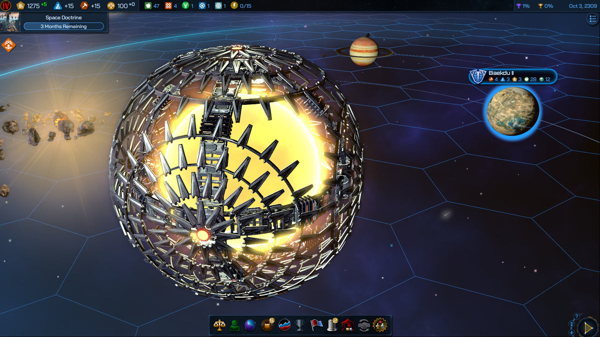 Galactic Civilizations IV - Megastructures DLC - PC (Steam) — скриншот 1