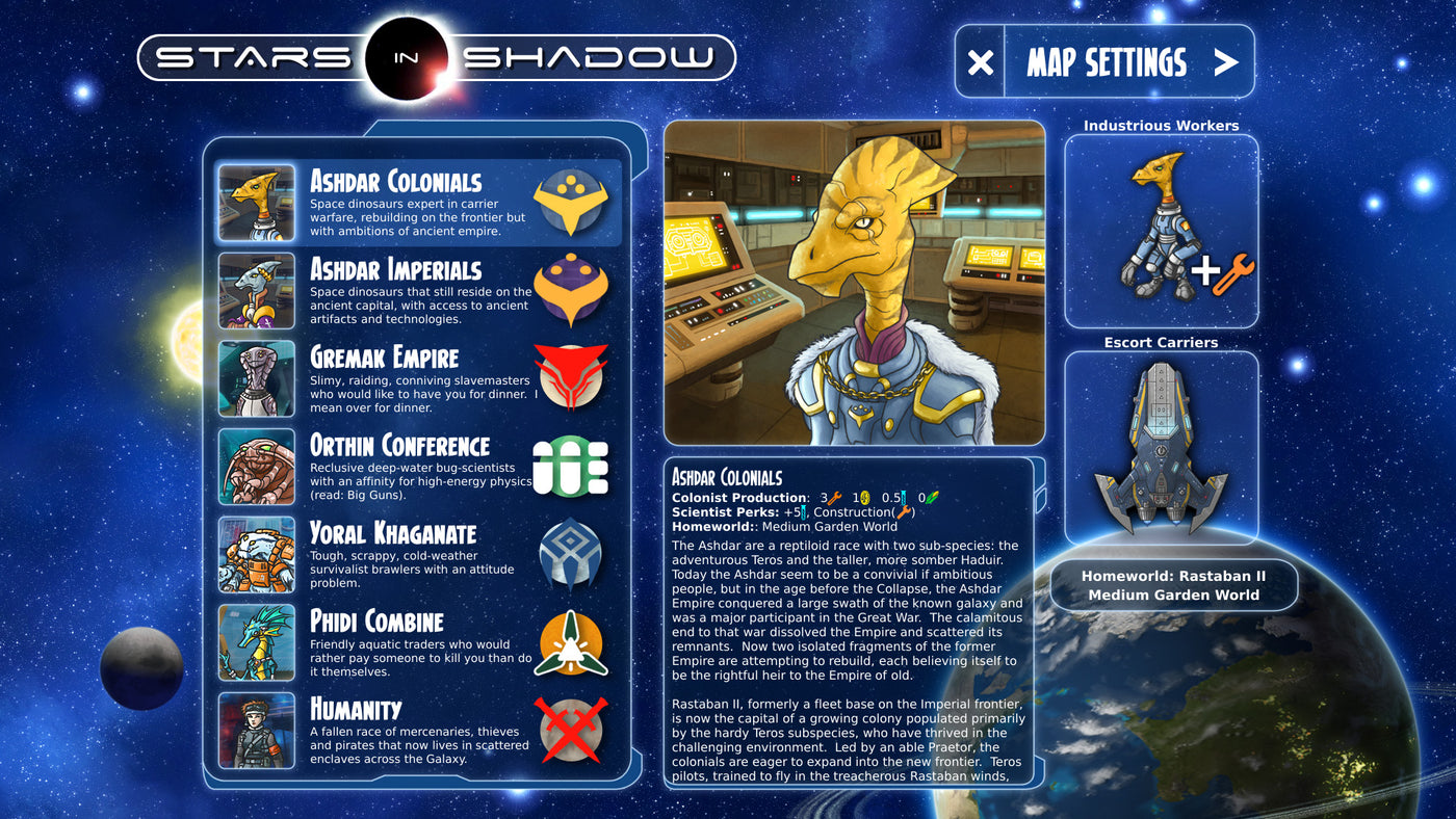 Stars in Shadow - PC (Steam) — скриншот 1