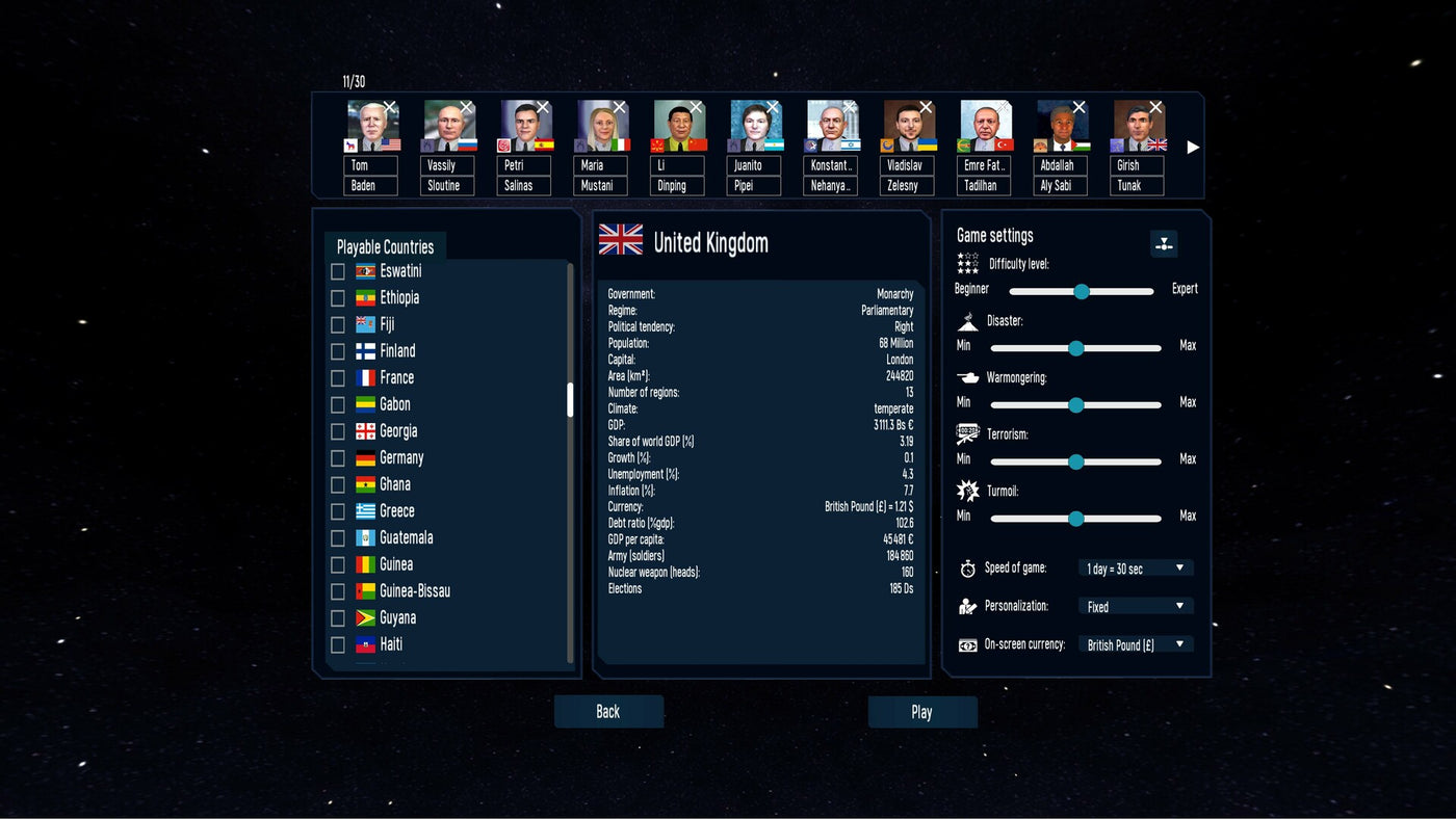 Geo-Political Simulator 5 - PC (Steam) — скриншот 3