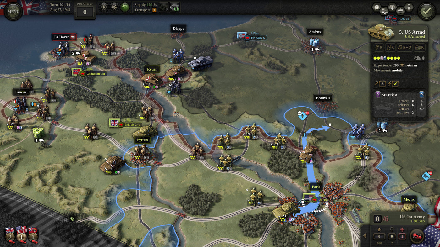 Unity of Command II - PC (Steam) — скриншот 1