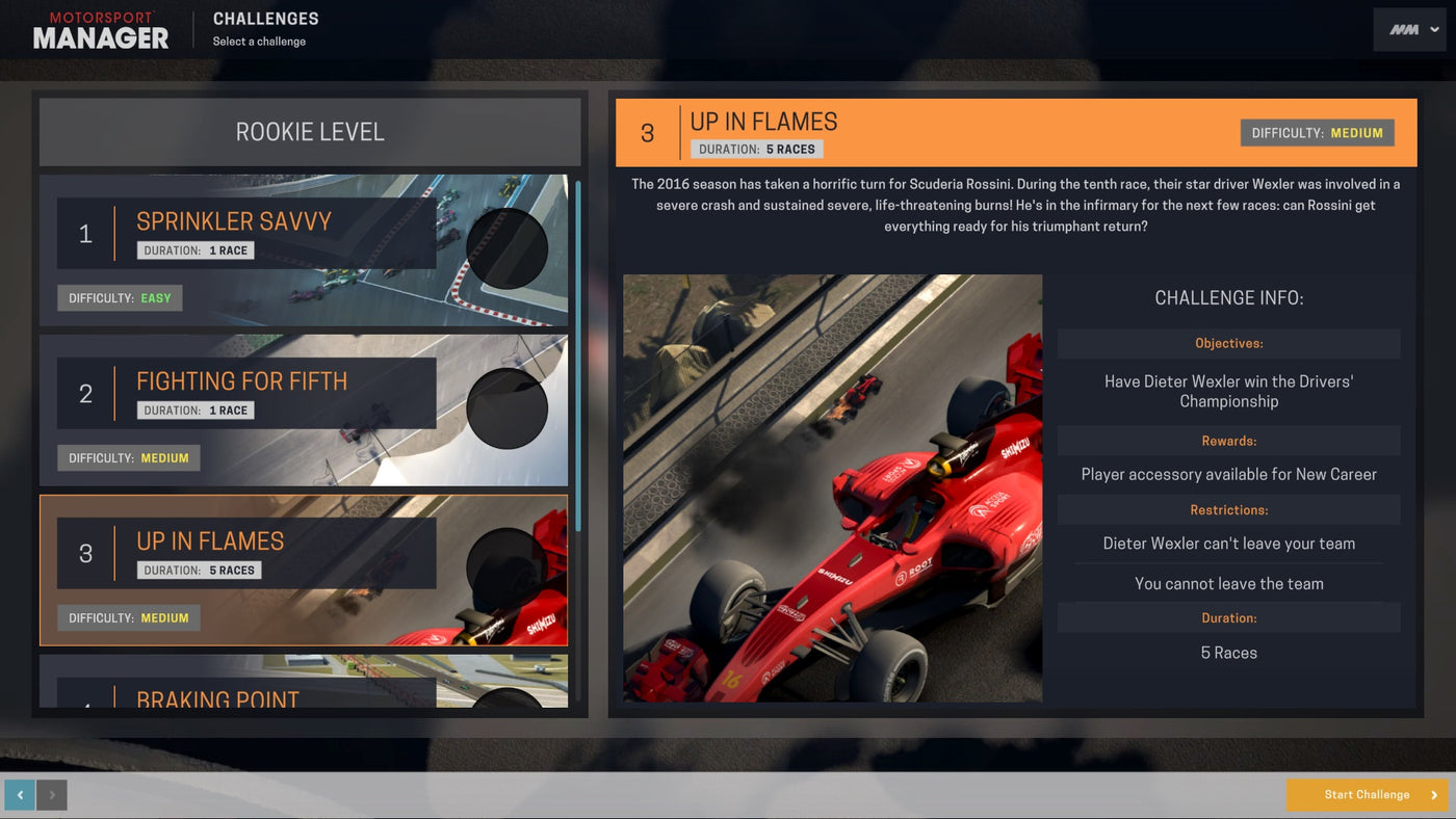 Motorsport Manager - Challenge Pack DLC - PC (Steam) — скриншот 2