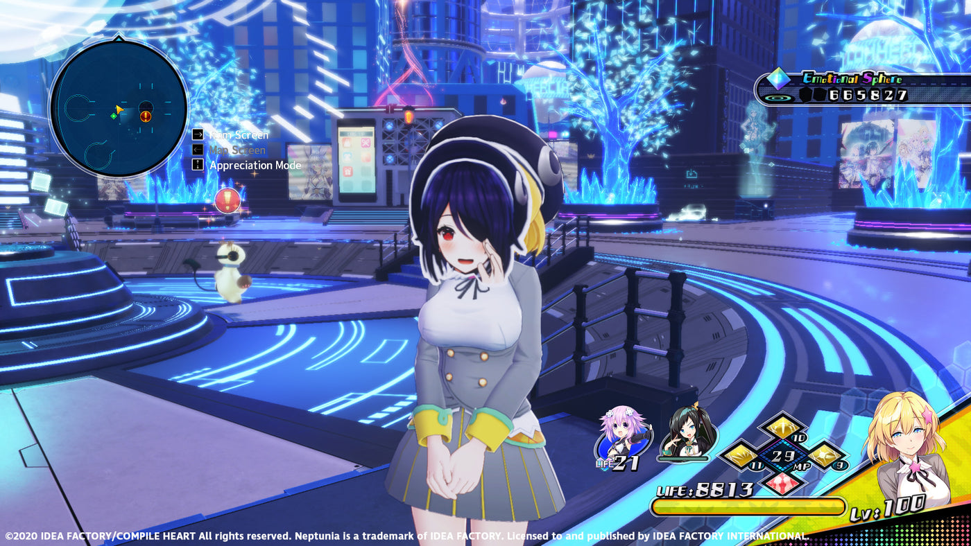 Neptunia Virtual Stars - Aogiri High School Pack DLC - PC (Steam) — скриншот 1