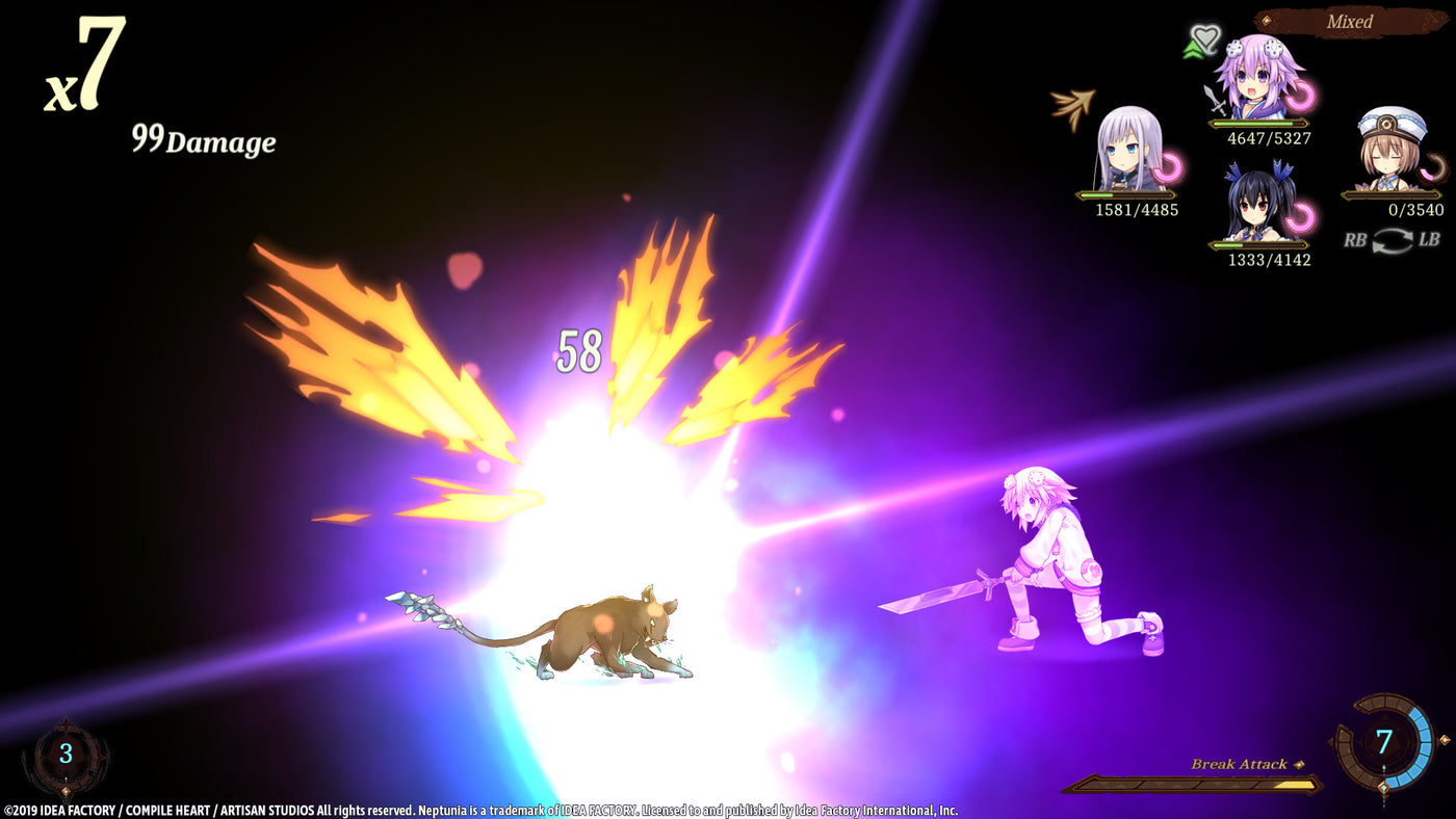 Super Neptunia RPG - PC (Steam) — скриншот 6