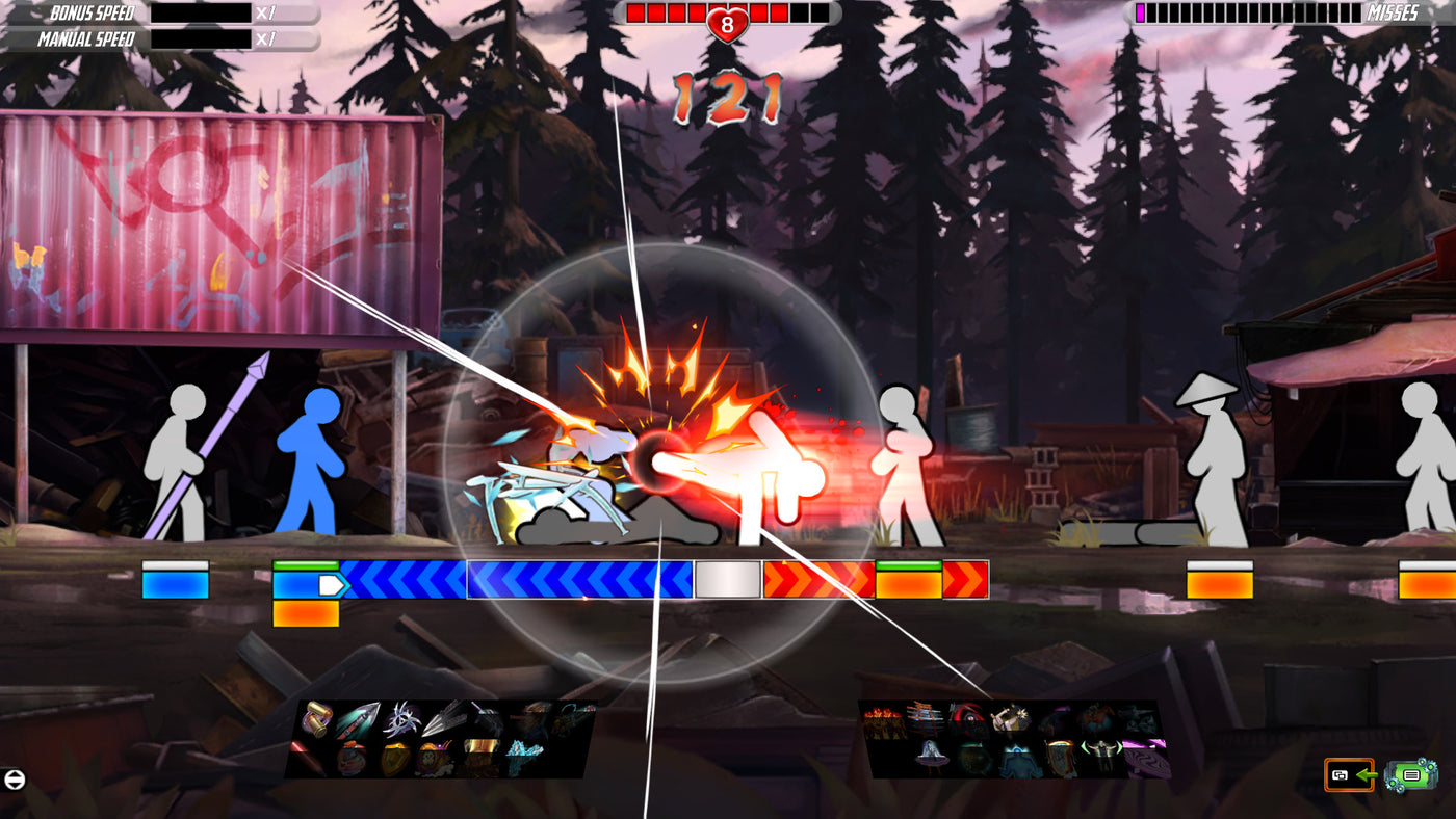 One Finger Death Punch 2 - PC (Steam) — скриншот 1