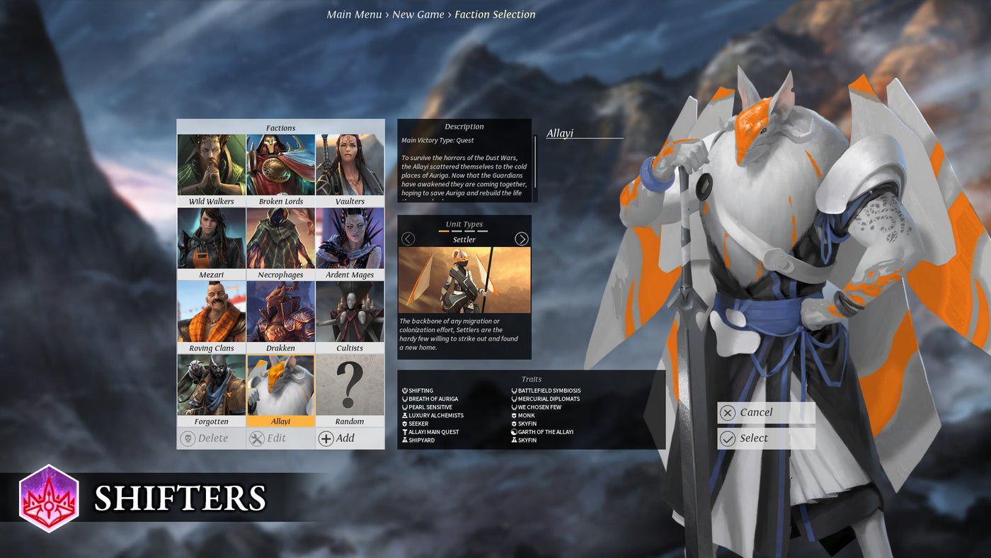 Endless Legend - Shifters DLC - PC (Steam) — скриншот 1