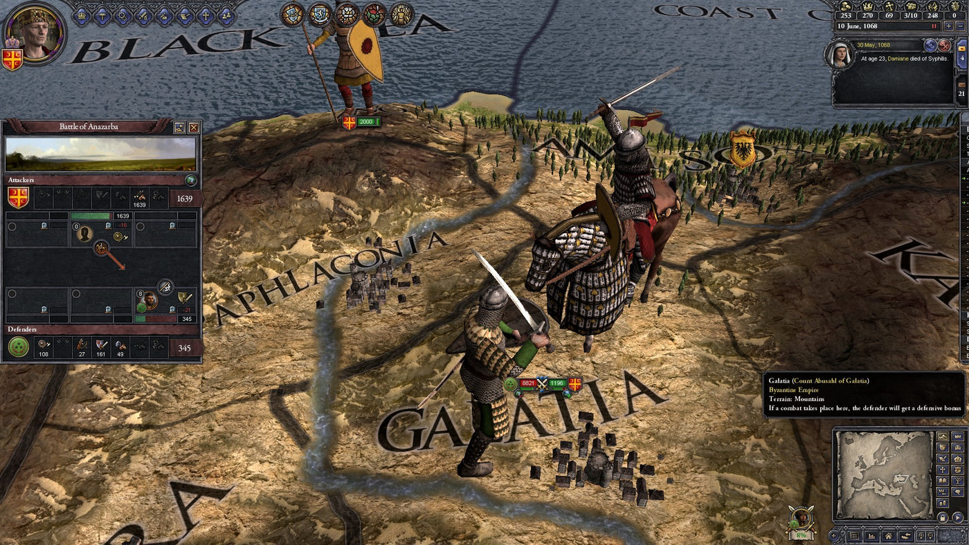 Crusader Kings II - Byzantine Unit Pack DLC - PC (Steam) — скриншот 1