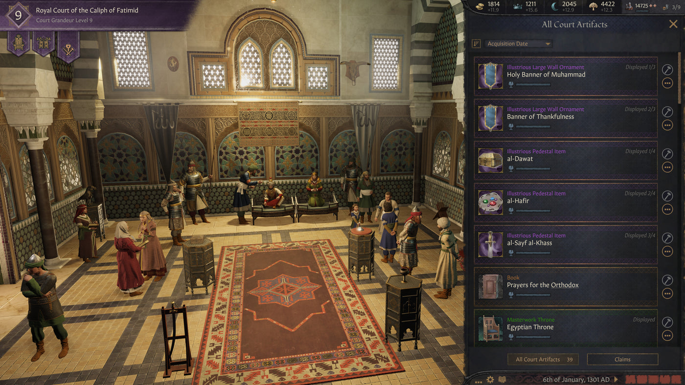 Crusader Kings III - Royal Court DLC - PC (Steam) — скриншот 2