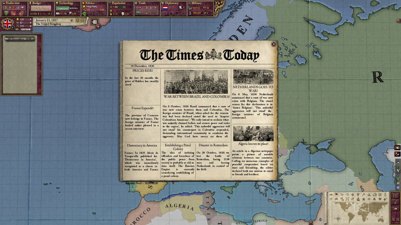 Victoria II: Heart of Darkness DLC - PC (Steam) — скриншот 3