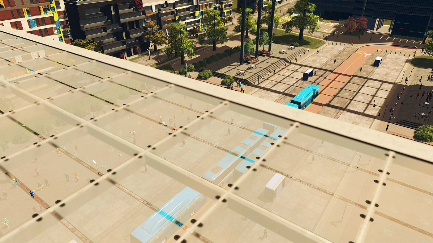 Cities Skylines - Plazas & Promenades DLC - PC (Steam) — скриншот 2