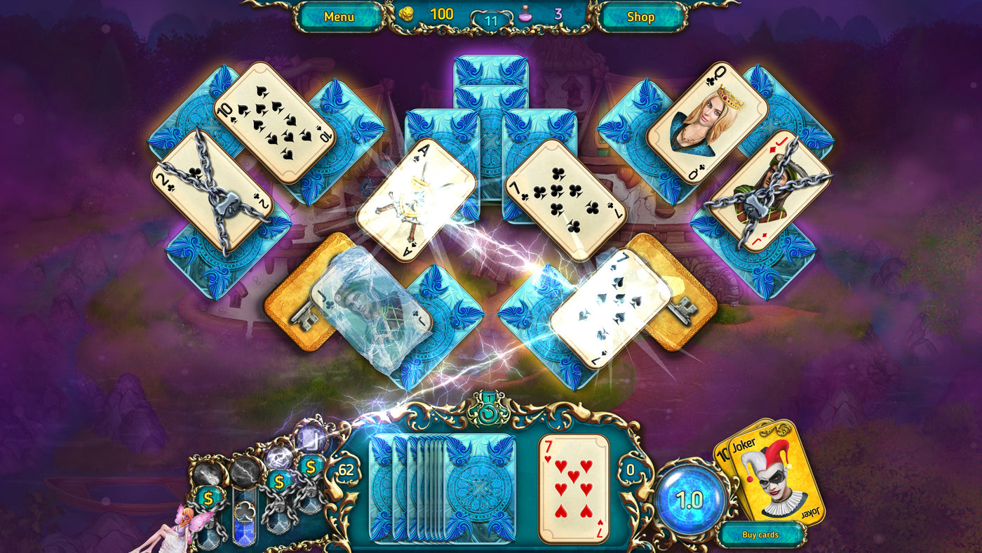 Dreamland Solitaire: Dark Prophecy - PC (Steam) — скриншот 2