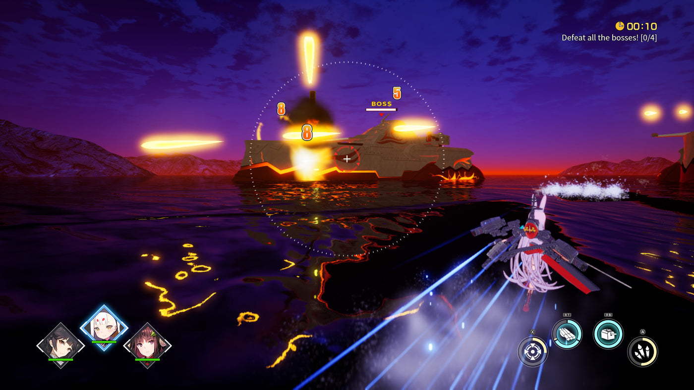 Azur Lane: Crosswave - PC (Steam) — скриншот 2