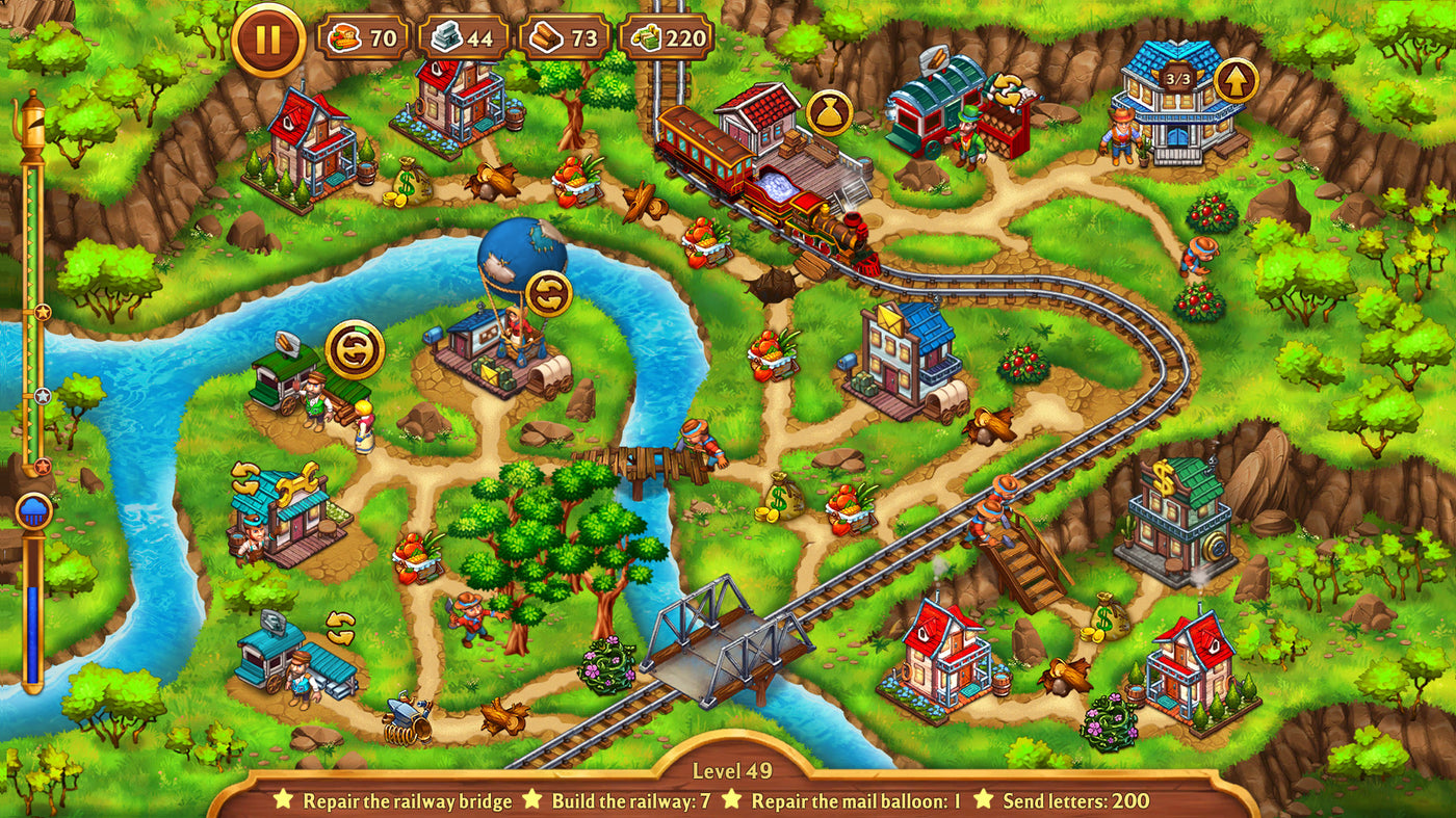 Golden Rails: Road To Klondike - PC (Steam) — скриншот 1