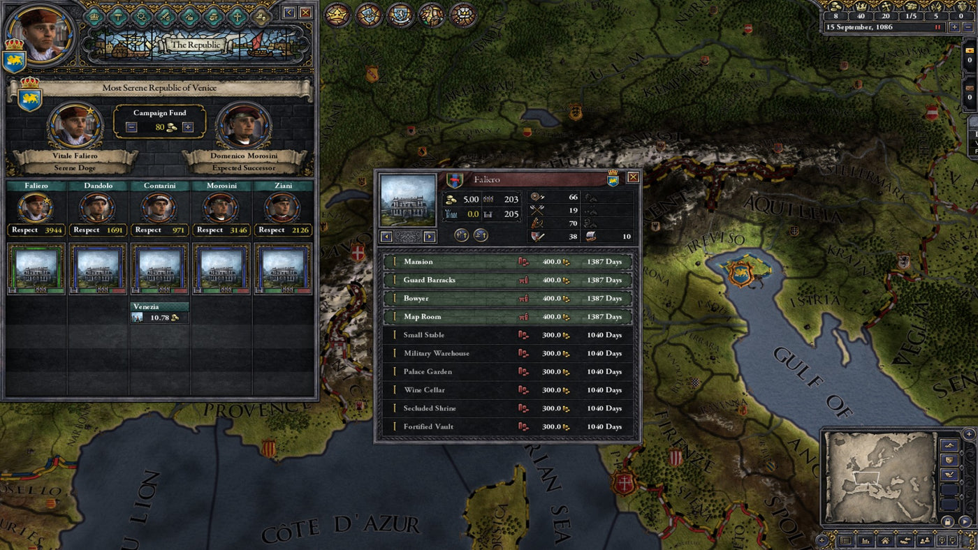 Crusader Kings II - The Republic DLC - PC (Steam) — скриншот 1