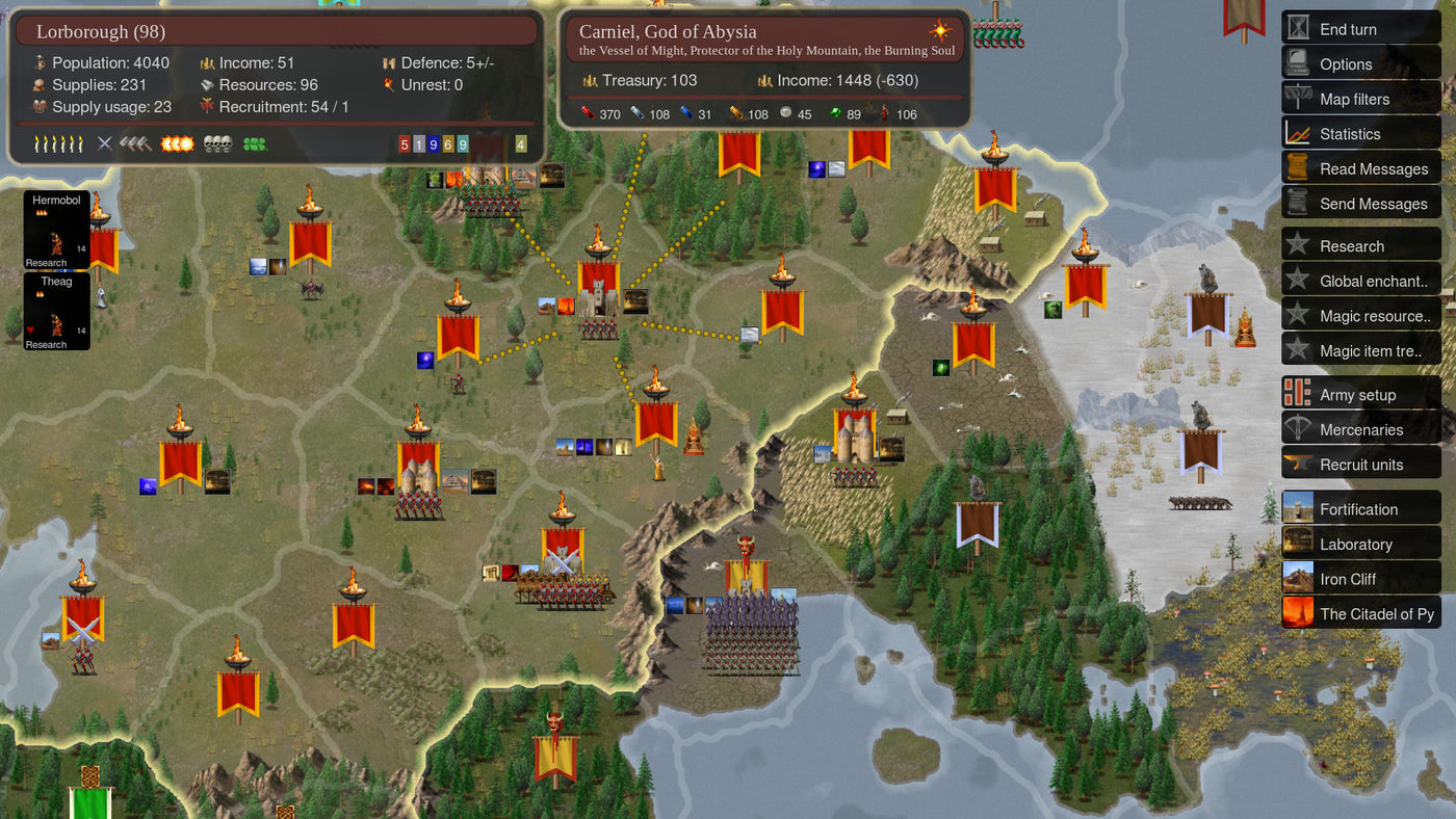 Dominions 5 - Warriors of the Faith - PC (Steam) — скриншот 3