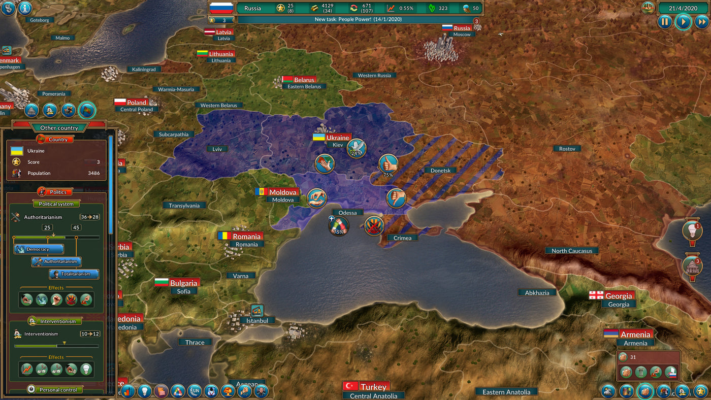 Realpolitiks - New Power DLC - PC (Steam) — скриншот 1