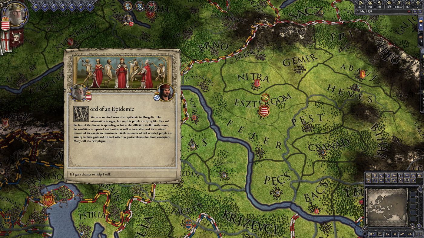 Crusader Kings II - The Reaper's Due DLC - PC (Steam) — скриншот 1