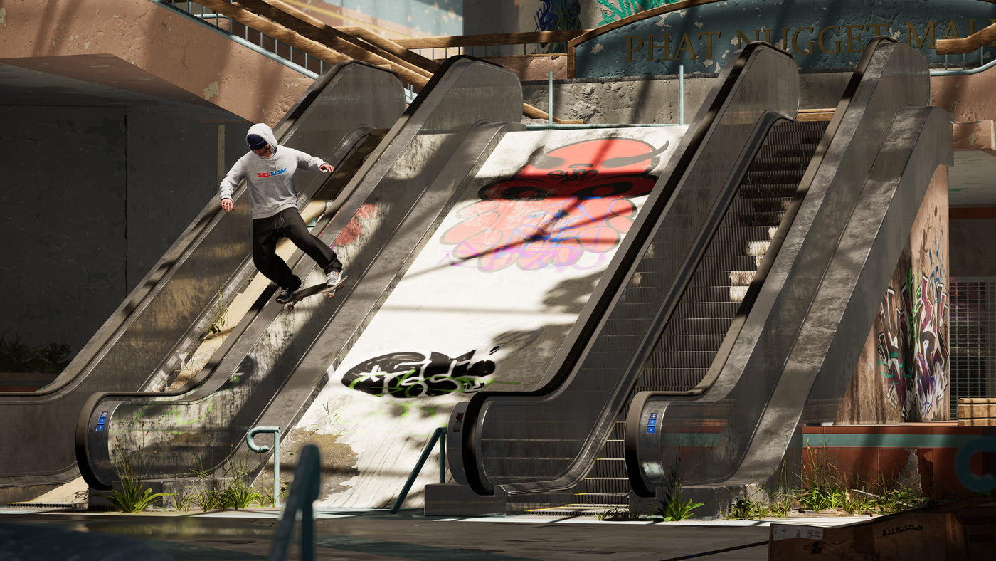 Session: Skate Sim Abandoned Mall DLC - PC (Steam) — скриншот 1