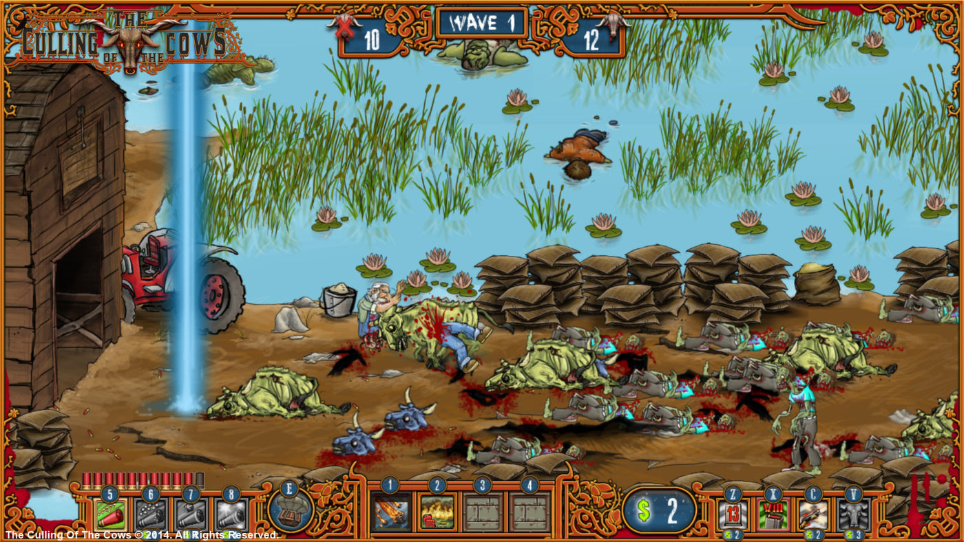 The Culling Of The Cows - PC (Steam) — скриншот 1