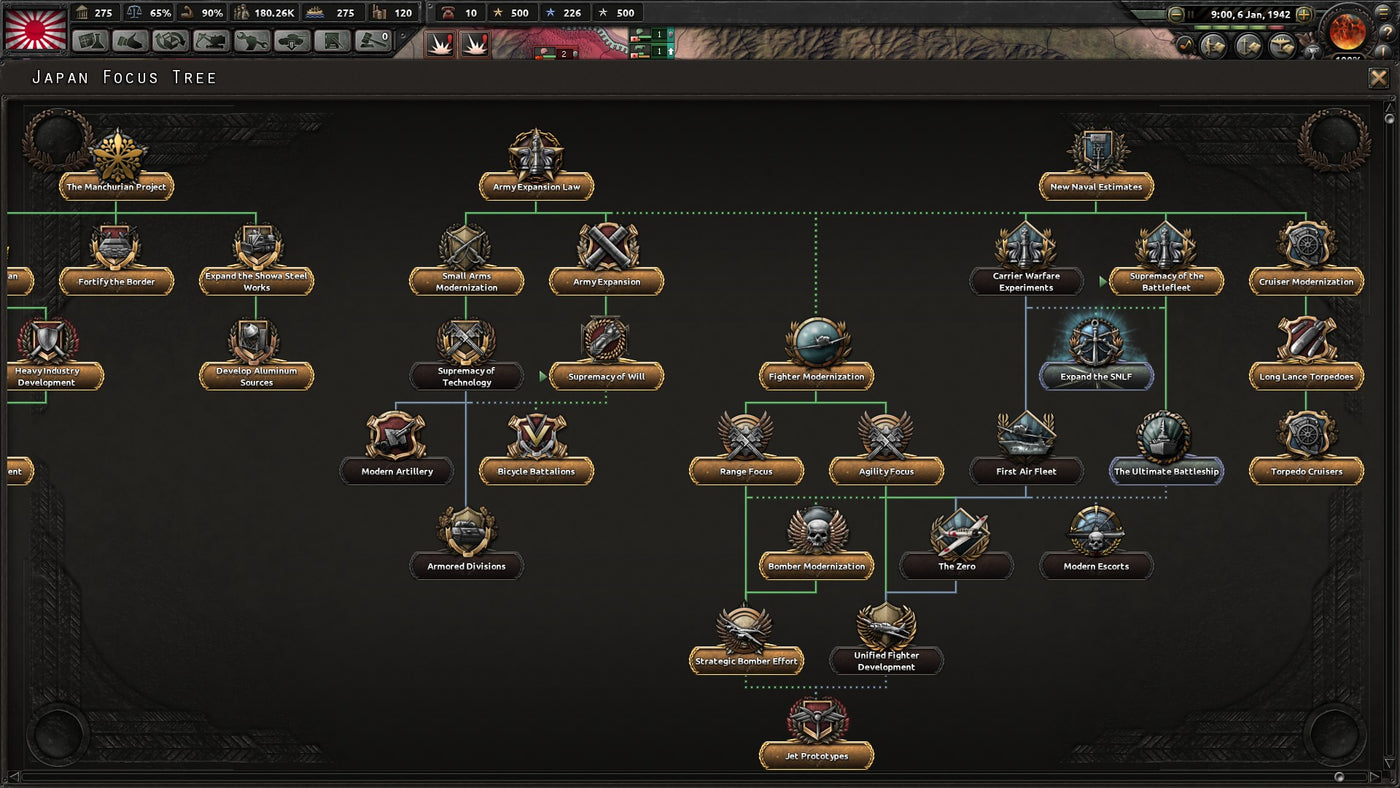 Hearts of Iron IV - Waking the Tiger DLC - PC (Steam) — скриншот 1