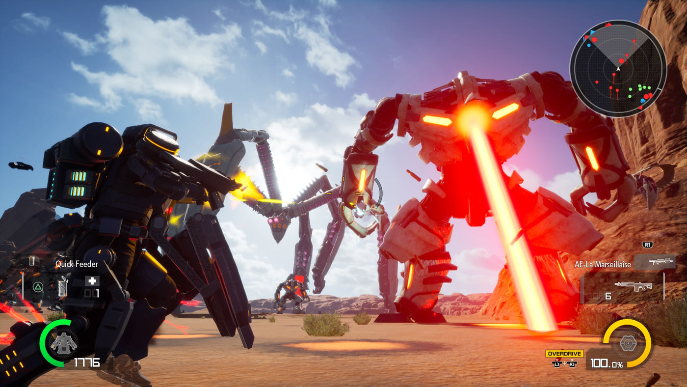 EARTH DEFENSE FORCE: IRON RAIN - PC (Steam) — скриншот 3
