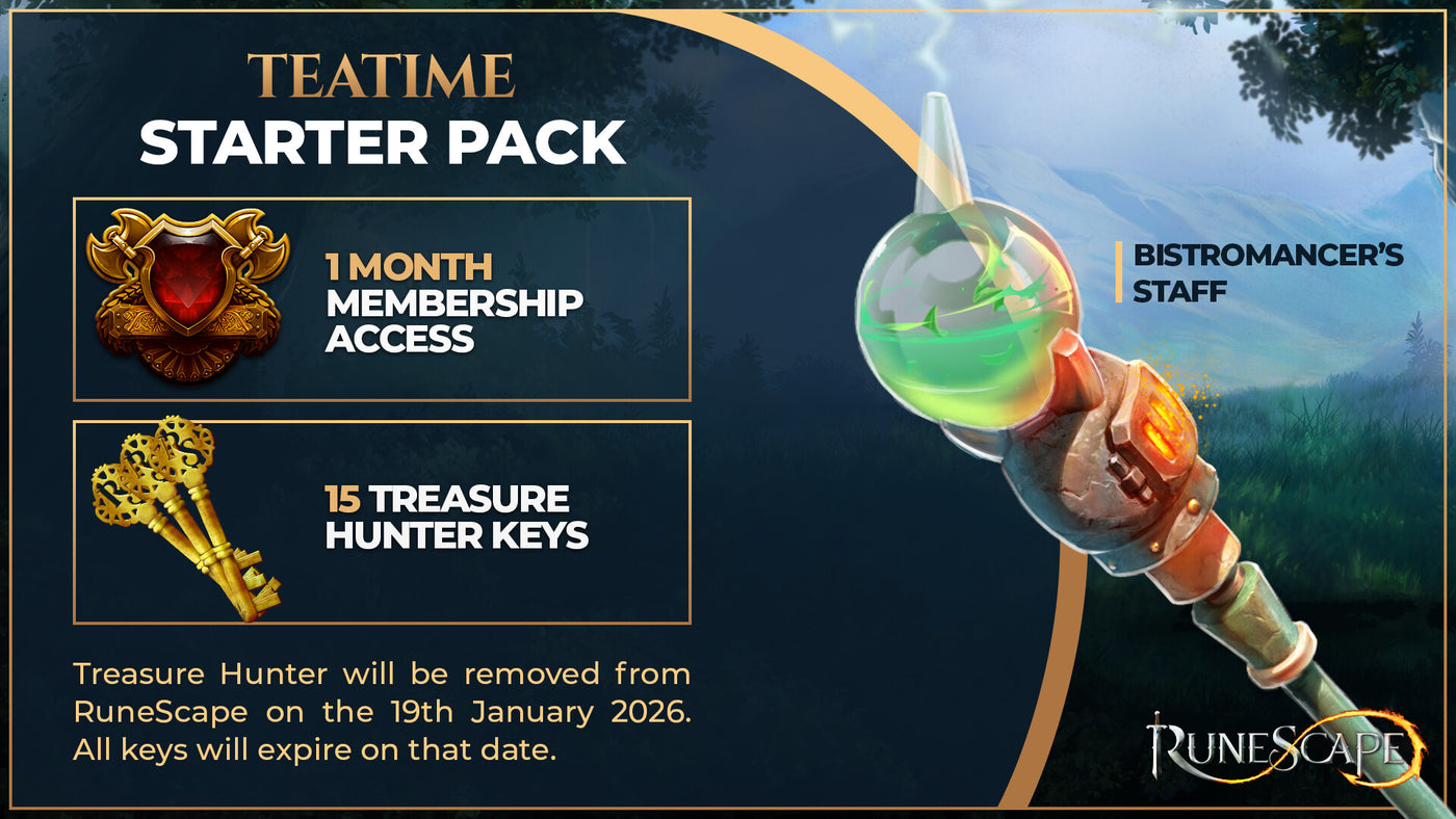 Runescape Teatime Starter Pack DLC - PC (Steam) — скриншот 1