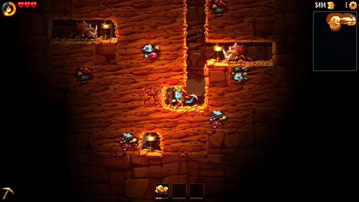 Steamworld Dig 2 - Nintendo Switch — скриншот 2