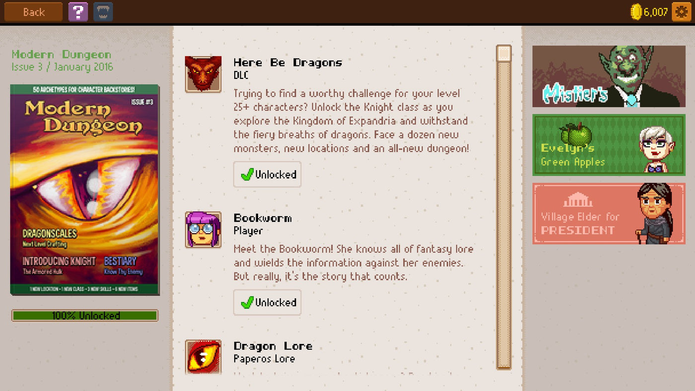 Knights of Pen and Paper 2 - Here Be Dragons DLC - PC (Steam) — скриншот 2