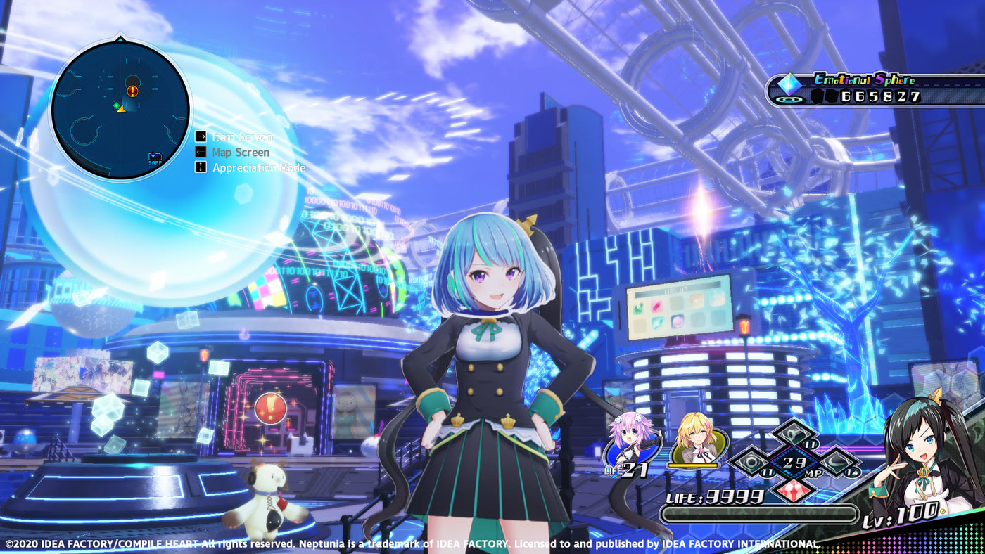 Neptunia Virtual Stars - INSIDEChan Sisters Pack DLC - PC (Steam) — скриншот 3