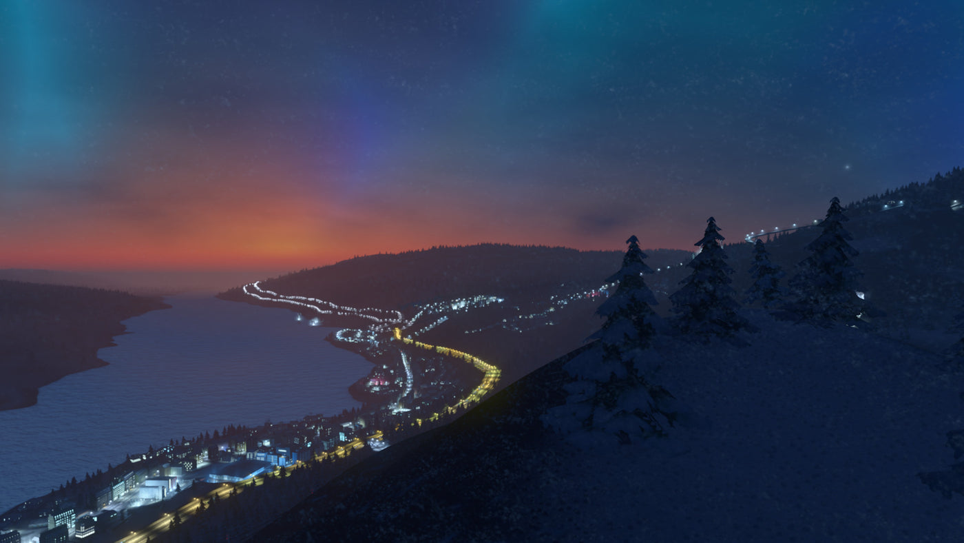 Cities Skylines - Snowfall DLC - PC (Steam) — скриншот 1