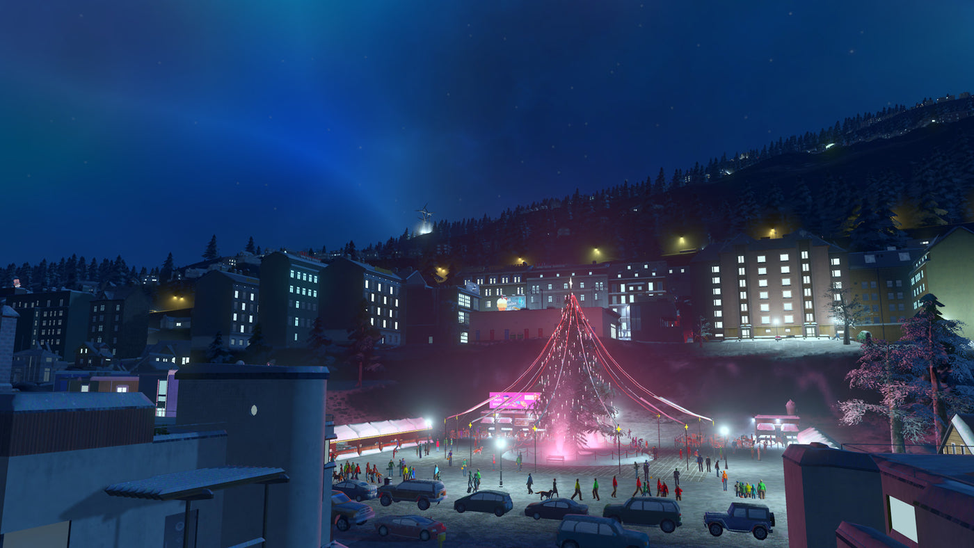 Cities Skylines - Snowfall DLC - PC (Steam) — скриншот 3