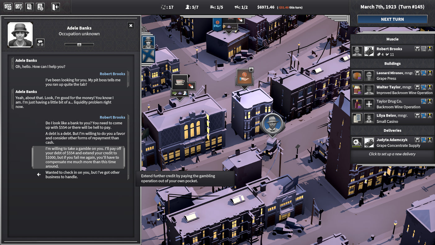 City of Gangsters: Atlantic City DLC - PC (Steam) — скриншот 3