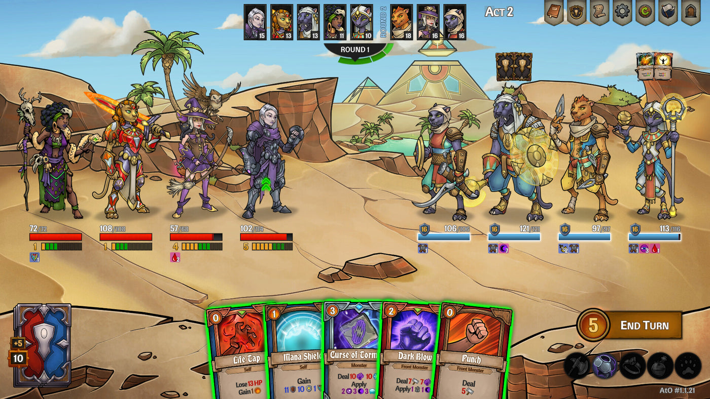Across The Obelisk: Sands of Ulminin DLC - PC (Steam) — скриншот 2