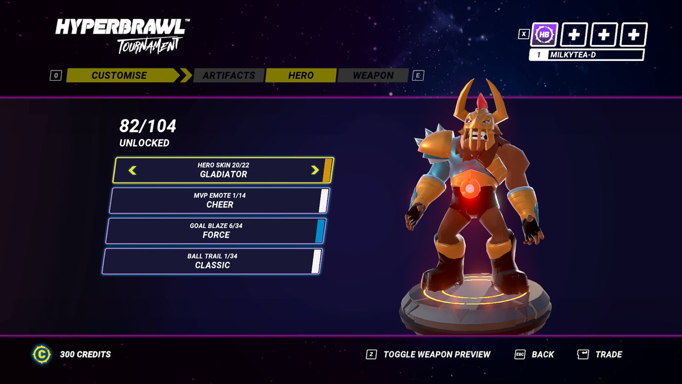 HyperBrawl Tournament - Warrior Founder Pack DLC - PC (Steam) — скриншот 3