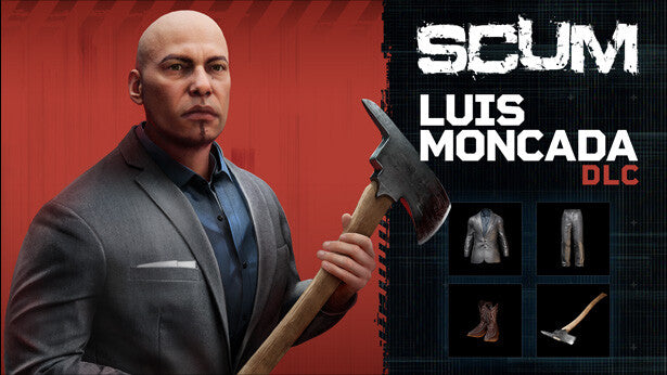 SCUM Luis Moncada character pack DLC - PC (Steam) — скриншот 1