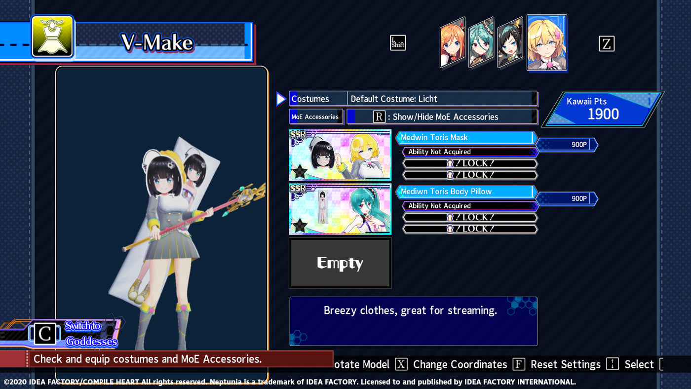 Neptunia Virtual Stars - Medwin Toris Pack DLC - PC (Steam) — скриншот 2