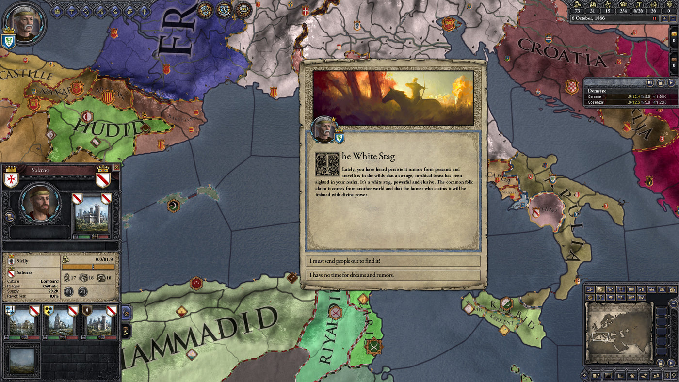 Crusader Kings II - Way of Life DLC - PC (Steam) — скриншот 1