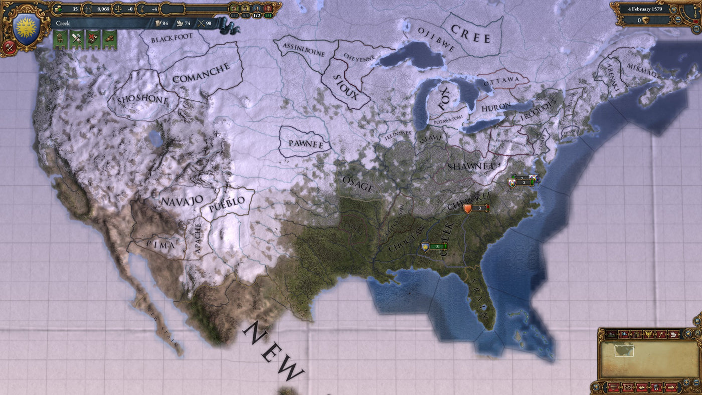 Europa Universalis IV - Songs of the New World DLC - PC (Steam) — скриншот 3