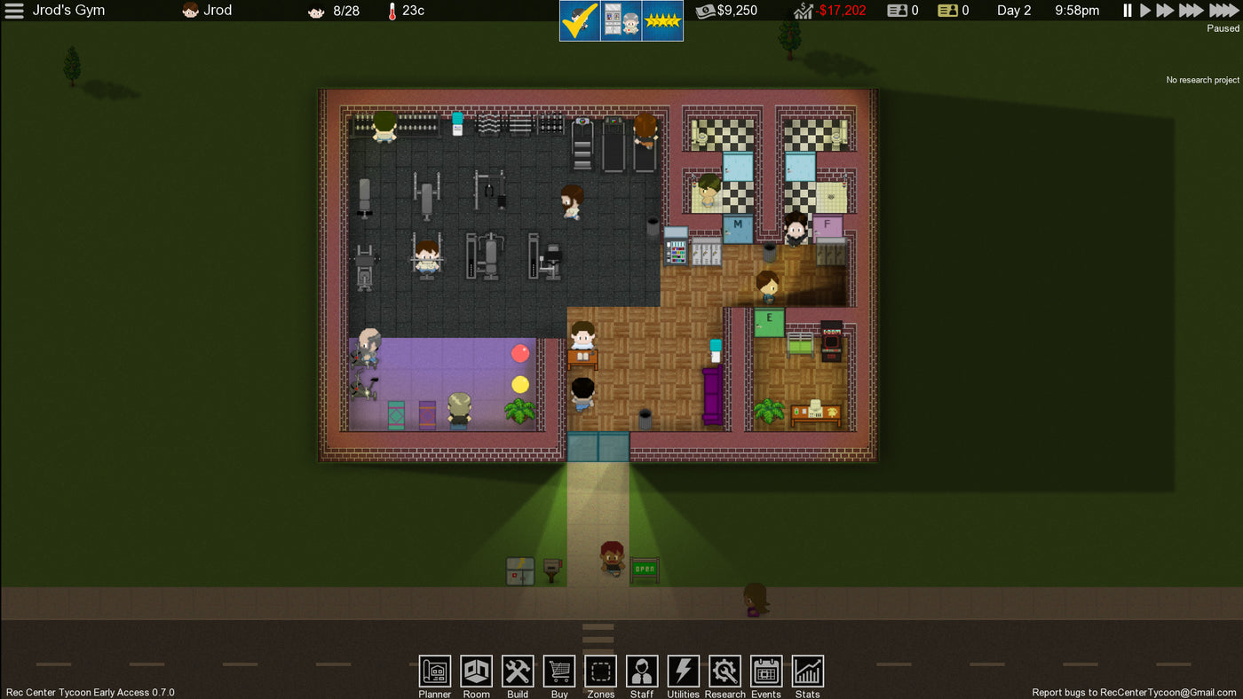 Rec Center Tycoon - PC (Steam) — скриншот 1