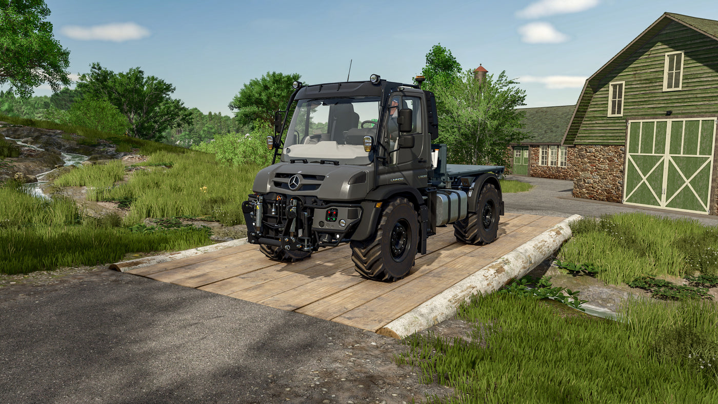 Farming Simulator 25: Mercedes-Benz Trucks Pack DLC - PC (Steam) — скриншот 1