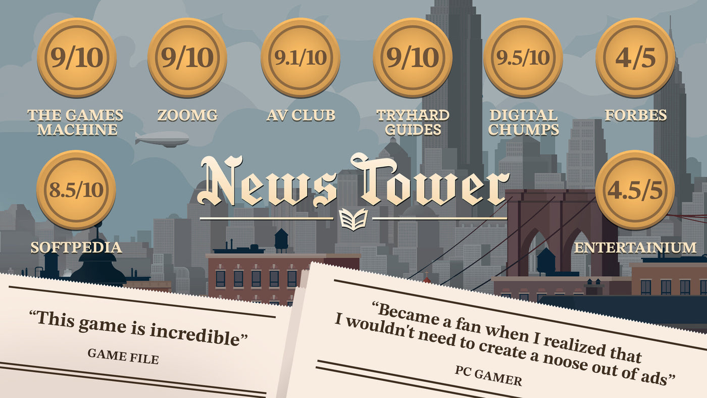 News Tower - PC (Steam) — скриншот 1