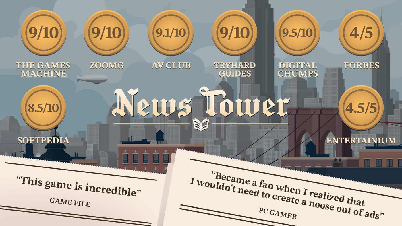 News Tower - PC (Steam) — скриншот 1