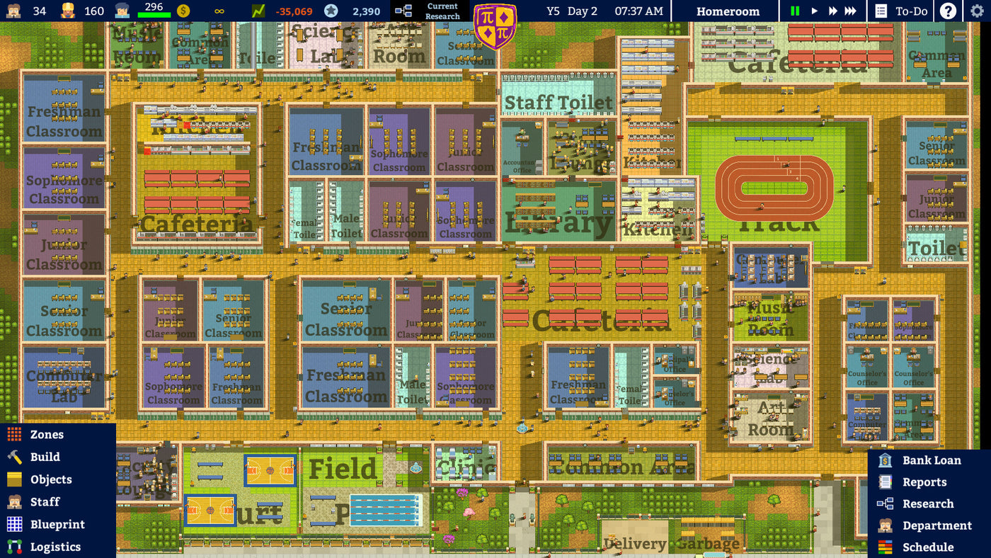 Academia : School Simulator - PC (Steam) — скриншот 1