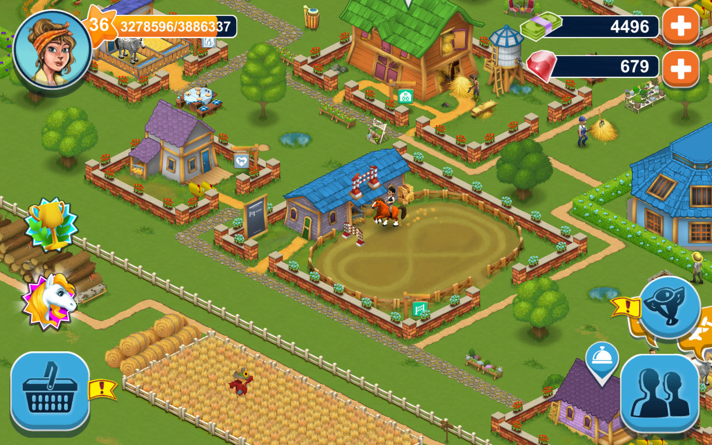 Horse Farm - Nintendo Switch — скриншот 1