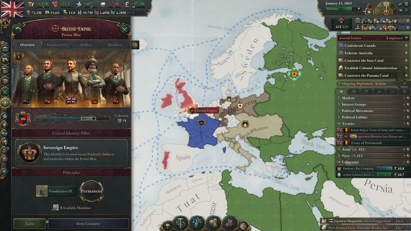 Victoria 3 - PC (Steam) — скриншот 1