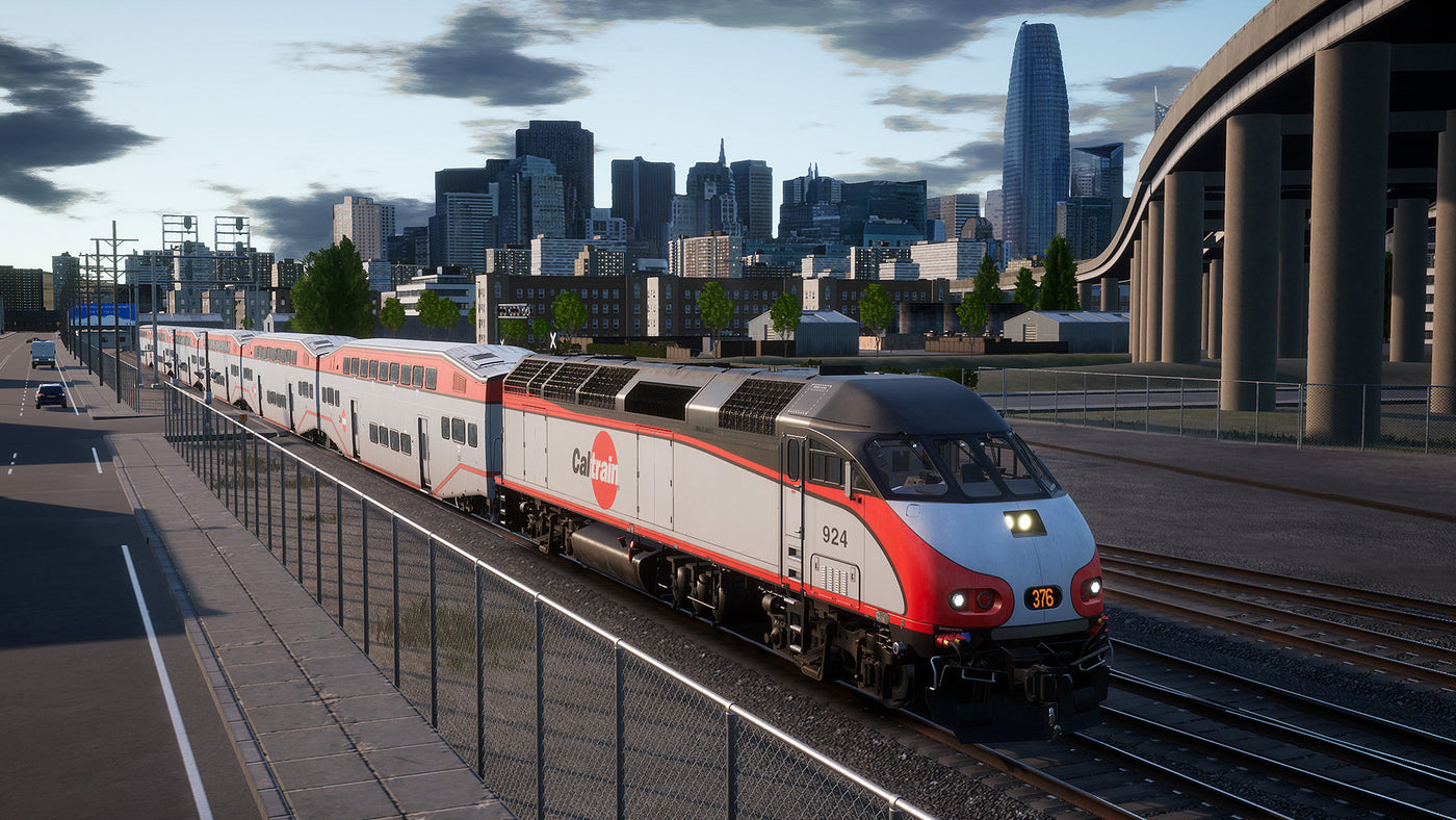 Train Sim World 2: Caltrain MP36PH-3C ‘Baby Bullet’ Loco Add-On DLC - PC (Steam) — скриншот 1