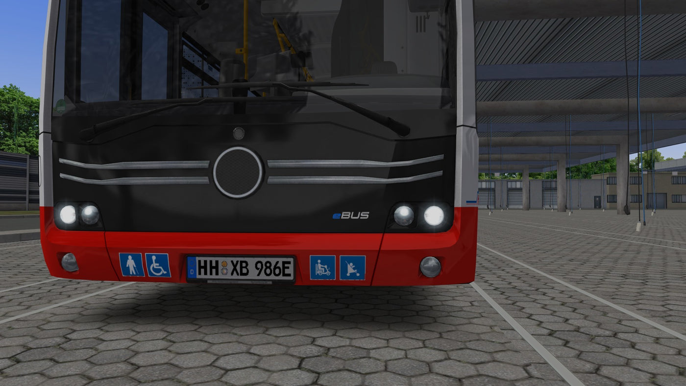 OMSI 2 - Add-On E-Bus Hamburg DLC - PC (Steam) — скриншот 2