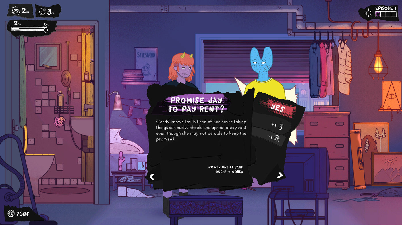 Dead Pets: A Punk Rock Slice of Life Sim - PC (Steam) — скриншот 3