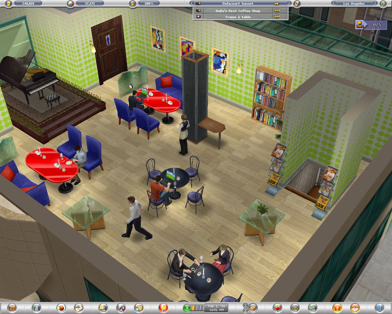 Restaurant Empire II - PC (Steam) — скриншот 2
